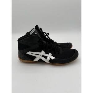 Asics Matflex 7 Wrestling Shoes Men’s Size 9.5 Black White 1081A051